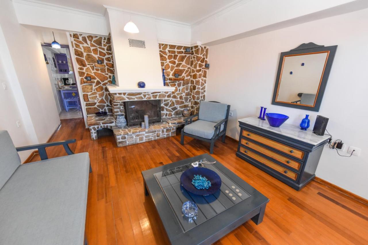 Deja Blue Maisonette Ll Kokkari Buitenkant foto